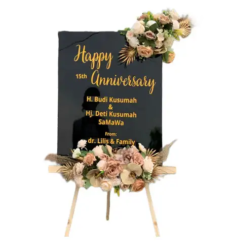 Papan Bunga Akrilik Sidoklumpuk